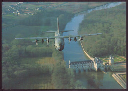 HERCULES C 130 AU DESSUS DE CHENONCEAU - 1946-....: Moderne