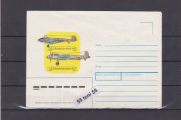 1989 IL-4 Airplane And Pe-8 Airplane Postal Stationery USSR - Militaria