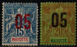 MAYOTTE 1912 * - Neufs