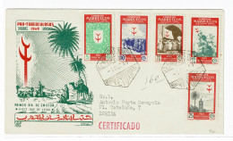 Marruecos, 1949, Para Lerida - Marruecos Español