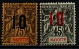 MAYOTTE 1912 * - Neufs