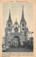 LYON Église Saint-Nizier Entre La Place Des Terreaux Et  Jacobins Quartier Des Cordeliers  37 (scan Recto Verso)MA016VIC - Lyon 2