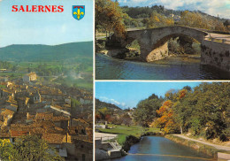 83 SALERNES Haut Var Centre De Carrelage Vallée De La Bresque Et Pont Romain   37 (scan Recto Verso)MA016TER - Ramatuelle