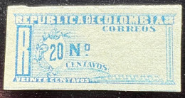 Kolumbien 1903: Registration Stamp Mi:CO 160A - Colombie