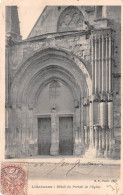 LILLEBONNE Detail Du Portail De L Eglise 18(SCAN RECTO VERSO)MA0096 - Lillebonne