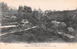 CANTELEU L Eglise Et Le Chateau Vue Prise De La Cote 9(SCAN RECTO VERSO)MA0096 - Canteleu