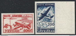 1948 FEZZAN, PA N° 1/2  NON DENTELLATI  MLH/* - Andere & Zonder Classificatie