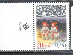 ALAND 2005 GETA KYRKA CHRISTMAS NATALE NOEL WEIHNACHTEN NAVIDAD 0.45 MNH - Aland