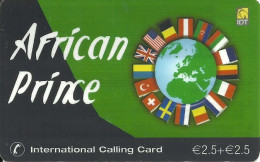 Germany: Prepaid IDT African Prince - GSM, Voorafbetaald & Herlaadbare Kaarten