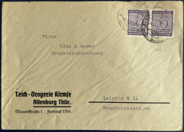 Bedarfsbrief, SBZ, Westsachsen, 1946 - Lettres & Documents