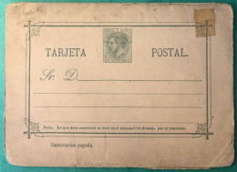 Espagne, Entier-carte Avec Réponse - Neuf - Voir état - (A1110) - 1850-1931