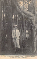 Nouvelle Calédonie - Sous Un Banian - Du Banian On En Extrait Le Caoutchouc - Animé - Carte Postale Ancienne - New Caledonia