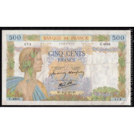 FRANCE - Lot De 2 Billets Français - 500 F La Paix - 1000 F Ceres Et Mercure - Zonder Classificatie