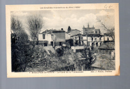 LES GRANDES INONDATIONS DU MIDI ST SULPICE LA POINTE  LE FOND DE LA PROMENADE - Saint Sulpice