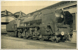 Cpa Locomotive SNCF Ouest 141P N° 74, Beau Plan - Equipo