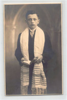 Judaica - BELGIUM - Bar Mitzvah Of Simon Herscovici, March The 17th 1934 - REAL PHOTO - Publ. Gilbert Engels  - Judaisme