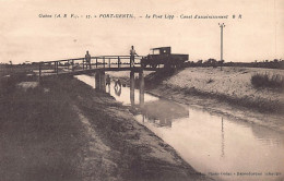 Gabon - PORT GENTIL - Le Pont Lipp - Canal D'assainissement - Ed. Photo-Océan 37 - Gabon