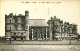 France - (78) Yvelines - St. Germain En Laye - Le Château Et La Chapelle - St. Germain En Laye (Castillo)