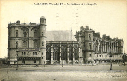 France - (78) Yvelines - St. Germain En Laye - Le Château Et La Chapelle - St. Germain En Laye (Château)