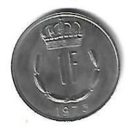 Luxembourg  1 Franc 1973   Km 55   Unc - Luxembourg