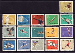 1959 Komplette Serie, Sport, Postfrisch. MI Nr. 495-510** - Ongebruikt