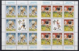 Yugoslavia 1990 World Championship Football Italia '90 2 Sheetlets ** Mnh (59461) - 1990 – Italie
