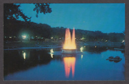 114798/ MONTRÉAL, Parc Lafontaine, Fontaine Multicolore Illuminée - Montreal