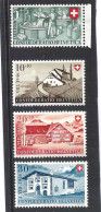 ZWITSERLAND Yvert 428/431 ** - Unused Stamps