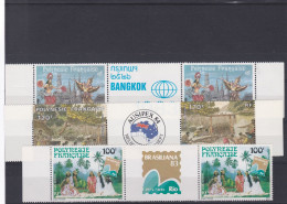 LOT 2139 POLYNESIE PA  N°176A - 177A - 185A ** - Neufs