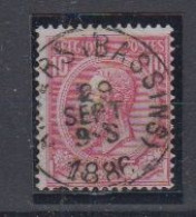 BELGIË - OBP - 1884/91 - Nr 46 T0 (ANVERS(BASSINS)) - Coba + 1.00 € - 1884-1891 Léopold II