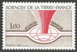 350 France Yv 2093 Earth Sciences Terre Energie MNH ** Neuf SC (2093-1c) - Andere & Zonder Classificatie