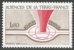 350 France Yv 2093 Earth Sciences Terre Energie MNH ** Neuf SC (2093-1c) - Other & Unclassified