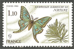 350 France Yv 2089 Papillon Butterfly Schmetterling Farfala Mariposa MNH ** Neuf SC (2089-1c) - Papillons