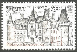 350 France Yv 2082 Chateau Maintenon Castle Schloss Castello Castillo MNH ** Neuf SC (2082-1d) - Autres & Non Classés