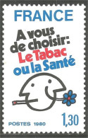 350 France Yv 2080 Lutte Tabac Tabak Tobacco MNH ** Neuf SC (2080-1e) - Medicina