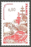 350 France Yv 2077 Gastronomie Gastronomy Homard Lobster MNH ** Neuf SC (2077-1c) - Schalentiere