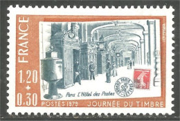 350 France Yv 2037 Journée Timbre Stamp Day Hotel Des Postes MNH ** Neuf SC (2037-1c) - Timbres Sur Timbres