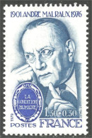 350 France Yv 2032B André Malraux Écrivain Writer MNH ** Neuf SC (2032B-1c) - Altri & Non Classificati