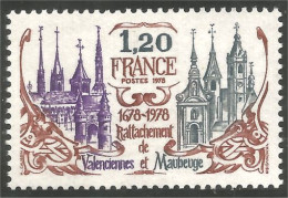 350 France Yv 2016 Rattachement Valenciennes Maubeuge MNH ** Neuf SC (2016-1d) - Other & Unclassified