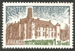 350 France Yv 2000 Chateau Esquelbecq Vastle Schloss Castello MNH ** Neuf SC (2000-1) - Neufs