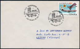 Canarias - Edi O 2448 - Mat "Las PAlmas 10/12/80 EXFI - T.C.T - Aeropuerto Gando" - Lettres & Documents