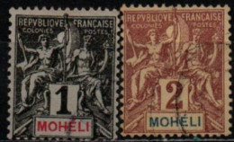 MOHELI 1906-7 O - Oblitérés