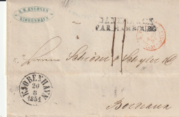 DENMARK DANMARK Danemark - 1839 / 1938 - Collection Of 7 Old Letters And Cards - 14 Scans - Lotes & Colecciones