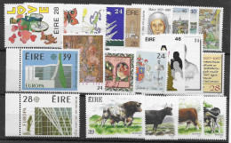 Ireland Mnh ** 1987 Year Set (2 Small 28p Values Missing) Michel Cat. 38 Euros - Años Completos