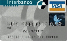 PORTUGAL - Interbanco - VISA (Mitsubishi Motors) - Credit Cards (Exp. Date Min. 10 Years)