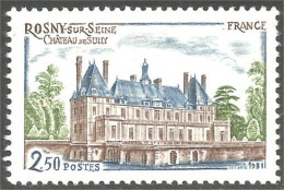 351 France Yv 2135 Chateau Sully Rosny Castle Schloss Castello MNH ** Neuf SC (2135-1b) - Castles