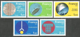 351 France Yv 2126-2130 Grandes Réalisations MNH ** Neuf SC (2126-2130-1b) - Andere & Zonder Classificatie