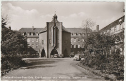 AK Gelsenkirchen-Buer-Erle, Krankenhaus Und Vestische Frauenklinik Um 1960 - Gelsenkirchen