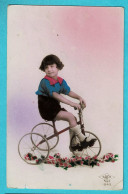 * Fantaisie - Fantasy - Fantasie (Enfant - Child - Kind) * (SAPI Paris 1843) Fiets, Bicycle, Vélo, Tricycle, Driewieler - Ritratti