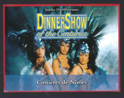 Etiquette Vin Costieres De Nimes  Dinnershow  Of The Centuries " Femmes" - Vin De Pays D'Oc